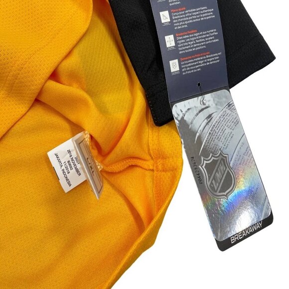 NEW Pittsburgh Penguins Fanatics Retro Alt NHL Hockey Jersey Boys Youth L/XL - Picture 6 of 6